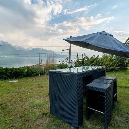 Ground Floor Rooms With Stunning Lake View & Garden Access Montreux Exterior foto